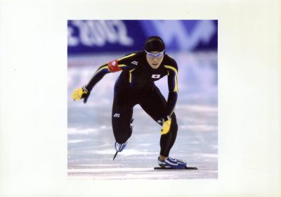 日本代表としてソルトレークオリンピックに出場したときの今井さん（22歳）